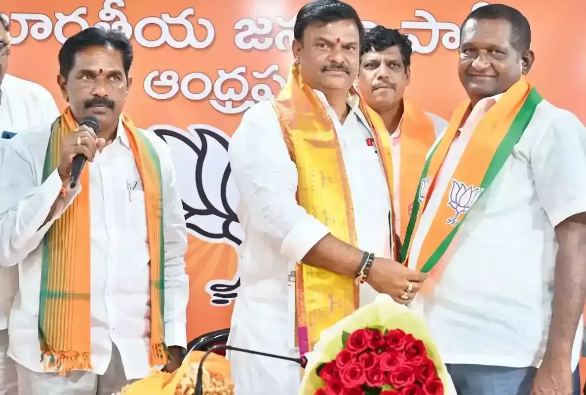 पूर्व MLA चिन्नाम की BJP में वापसी, तेलंगाना में पार्टी को मजबूती
