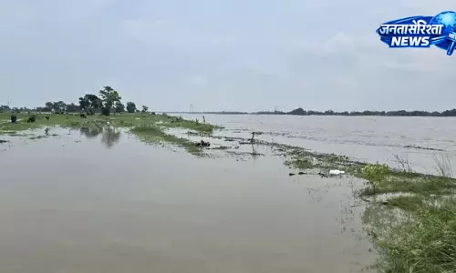 सारण में गंडक का जलस्तर बढ़ा, वाल्मीकिनगर बराज के पानी से तटीय इलाकों में चिंता सारण में गंडक का जलस्तर बढ़ा, वाल्मीकिनगर बराज के पानी से तटीय इलाकों में चिंता