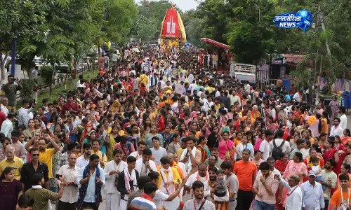 MP में धूमधाम से निकली भगवान जगन्नाथ की रथ यात्रा MP में धूमधाम से निकली भगवान जगन्नाथ की रथ यात्रा