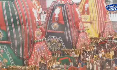 Puri पहांडी बिजे संपन्न, शुरू हुई रथ यात्रा