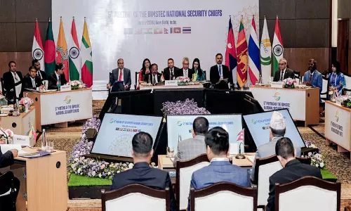 BIMSTEC सुरक्षा प्रमुखों ने 5वीं बैठक में क्षेत्रीय सुरक्षा सहयोग को फिर से दोहराया BIMSTEC सुरक्षा प्रमुखों ने 5वीं बैठक में क्षेत्रीय सुरक्षा सहयोग को फिर से दोहराया