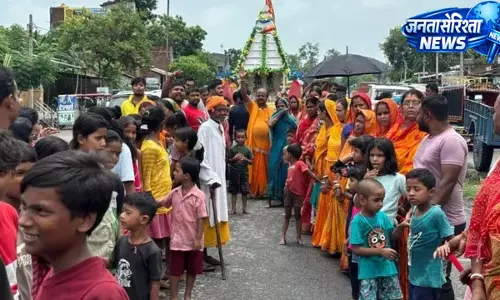 चौतरवा में निकली भगवान जगन्नाथ की भव्य रथ यात्रा