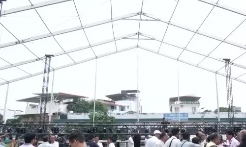 राहुल गांधी के छतरों की गूंज कार्यक्रम के लिए Dehradun में तैयारियां चल रही राहुल गांधी के छतरों की गूंज कार्यक्रम के लिए Dehradun में तैयारियां चल रही