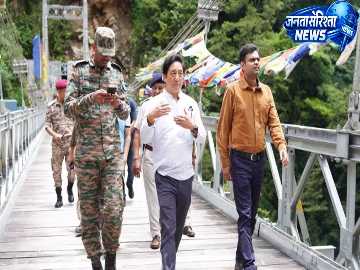 तारुम चू में तीसरे संयुक्त निरीक्षण के दौरान सड़क बहाली कार्य की प्रगति की समीक्षा तारुम चू में तीसरे संयुक्त निरीक्षण के दौरान सड़क बहाली कार्य की प्रगति की समीक्षा