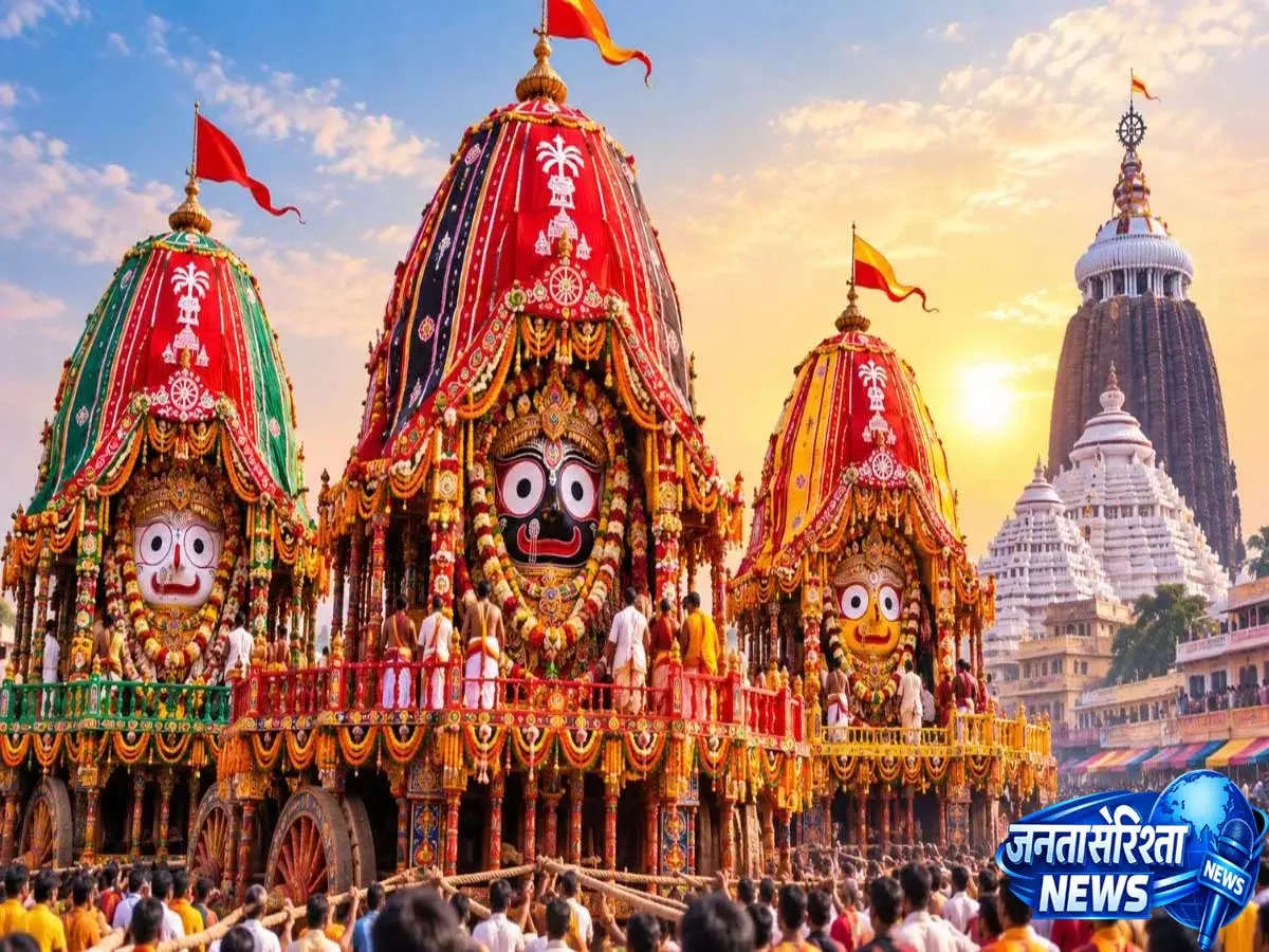 आज से शुरू हुई विश्व प्रसिद्ध जगन्नाथ रथयात्रा, पुरी में उमड़ा लाखों श्रद्धालुओं का सैलाब आज से शुरू हुई विश्व प्रसिद्ध जगन्नाथ रथयात्रा, पुरी में उमड़ा लाखों श्रद्धालुओं का सैलाब