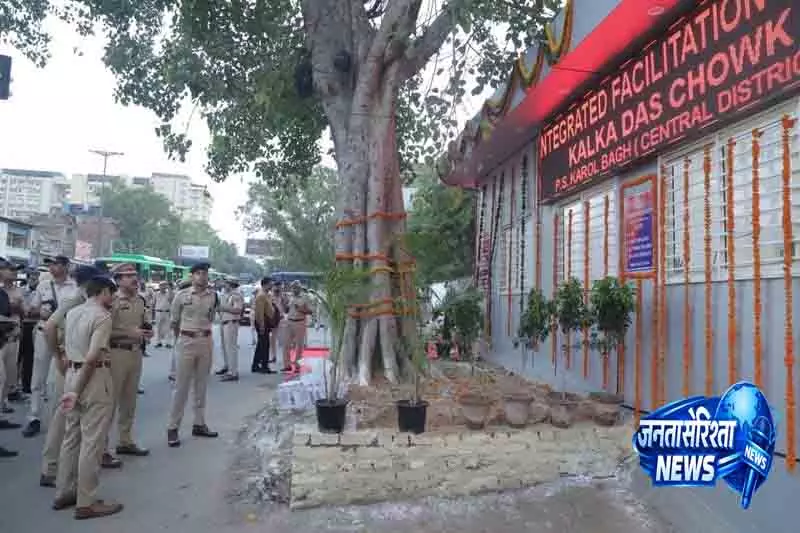 Delhi करोल बाग में बने दो नए पुलिस बूथ Delhi करोल बाग में बने दो नए पुलिस बूथ
