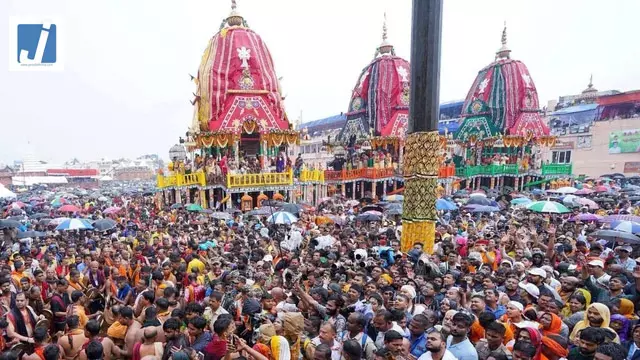 Jagannath Rath Yatra 2026: जगन्नाथ रथ यात्रा शुरू, भक्तों का जनसैलाब Jagannath Rath Yatra 2026: जगन्नाथ रथ यात्रा शुरू, भक्तों का जनसैलाब