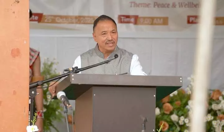 Nagaland: सुपोंगमेरेन ने गवर्नर से मुलाकात की Nagaland: सुपोंगमेरेन ने गवर्नर से मुलाकात की
