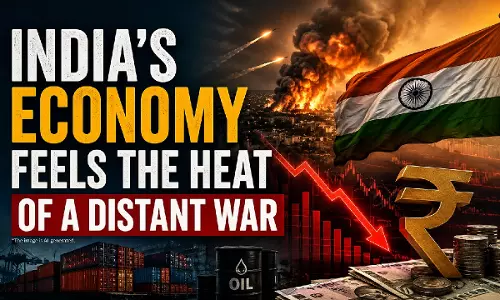 भारत की अर्थव्यवस्था पर दूरस्थ संघर्ष की मार भारत की अर्थव्यवस्था पर दूरस्थ संघर्ष की मार