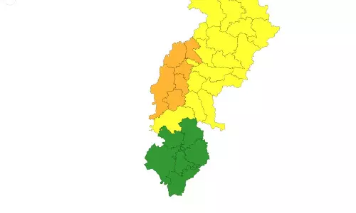 झमाझम बारिश का अलर्ट छत्तीसगढ़ में