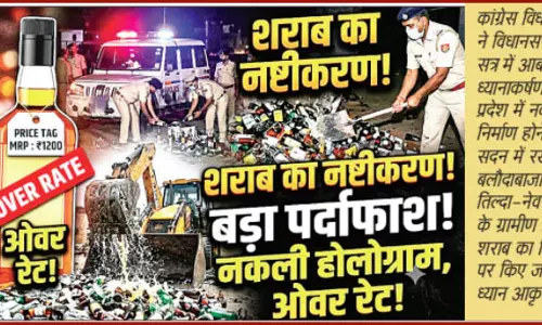 वेयरहाउस में जांच को मैनेज कर रिलीव हुईं प्रभारी अधिकारी वेयरहाउस में जांच को मैनेज कर रिलीव हुईं प्रभारी अधिकारी