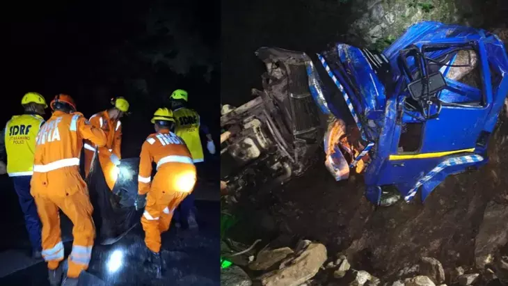 Rudraprayag: रुद्रप्रयाग में बड़ा सड़क हादसा, डंपर दुर्घटना में दो की मौत Rudraprayag: रुद्रप्रयाग में बड़ा सड़क हादसा, डंपर दुर्घटना में दो की मौत
