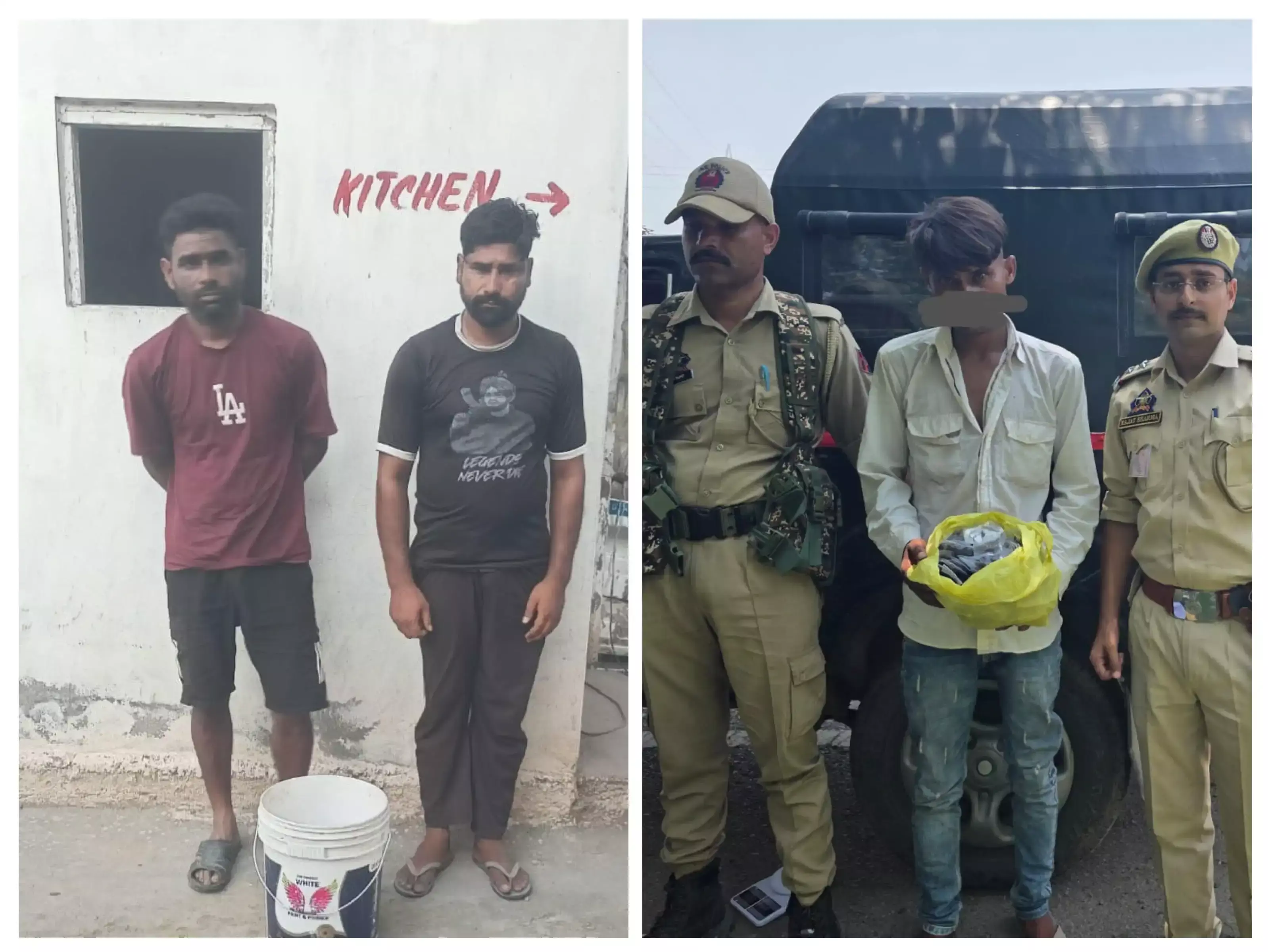 Kathua: कठुआ में नशा तस्करी के खिलाफ अभियान, तीन आरोपी गिरफ्तार Kathua: कठुआ में नशा तस्करी के खिलाफ अभियान, तीन आरोपी गिरफ्तार