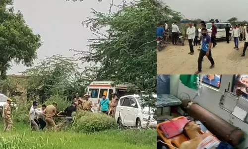 Firozabad  में पुलिस-बदमाश मुठभेड़, दो सिपाही घायल