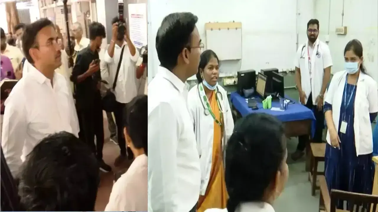 Chennai: औचक निरीक्षण के दौरान अनियमितता उजागर, चार चिकित्सा सहायक बर्खास्त Chennai: औचक निरीक्षण के दौरान अनियमितता उजागर, चार चिकित्सा सहायक बर्खास्त