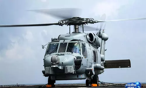 भारतीय नौसेना को एक और MH-60R सीहॉक दिया गया, US ने बढ़ती रक्षा साझेदारी की तारीफ़ की