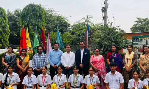 Delhi  वर्ल्ड पब्लिक स्कूल में इंटरैक्ट क्लब स्थापित, छात्रों ने ली शपथ