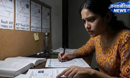 NEET रिजल्ट में बड़ा उलटफेर, छात्रा के अंक तीन बार बदले NEET रिजल्ट में बड़ा उलटफेर, छात्रा के अंक तीन बार बदले