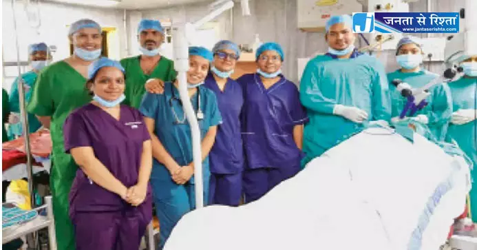 बच्चे के कान से लोहे का छर्रा निकाला मेकाहारा के डॉक्टरों ने बच्चे के कान से लोहे का छर्रा निकाला मेकाहारा के डॉक्टरों ने