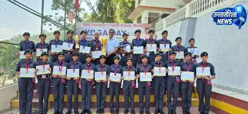 एनसीसी ट्रेनिंग कैंप में मंडी स्कूल का दबदबा एनसीसी ट्रेनिंग कैंप में मंडी स्कूल का दबदबा