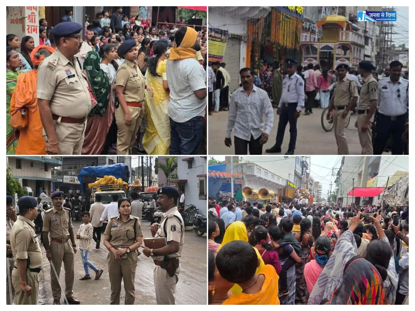 पुलिस की चप्पे-चप्पे पर रही सतर्क निगरानी, भगवान जगन्नाथ रथयात्रा शांतिपूर्ण ढंग से संपन्न पुलिस की चप्पे-चप्पे पर रही सतर्क निगरानी, भगवान जगन्नाथ रथयात्रा शांतिपूर्ण ढंग से संपन्न