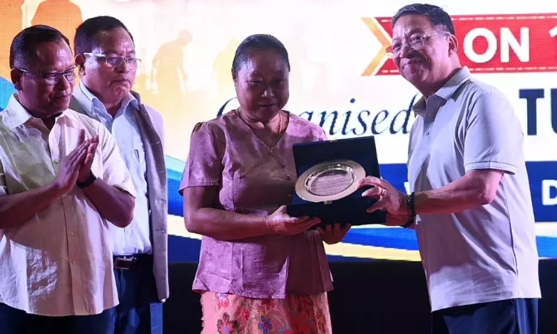 Meghalaya: गारो लेबर कोर के योगदान को नमन, स्पीकर ने रिसर्च ग्रांट का किया ऐलान Meghalaya: गारो लेबर कोर के योगदान को नमन, स्पीकर ने रिसर्च ग्रांट का किया ऐलान