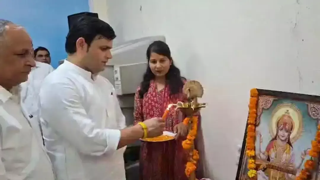 Palwal: रेलवे की प्रगति पर बोले गौरव गौतम, नए रिकॉर्ड बना रहा विभाग Palwal: रेलवे की प्रगति पर बोले गौरव गौतम, नए रिकॉर्ड बना रहा विभाग
