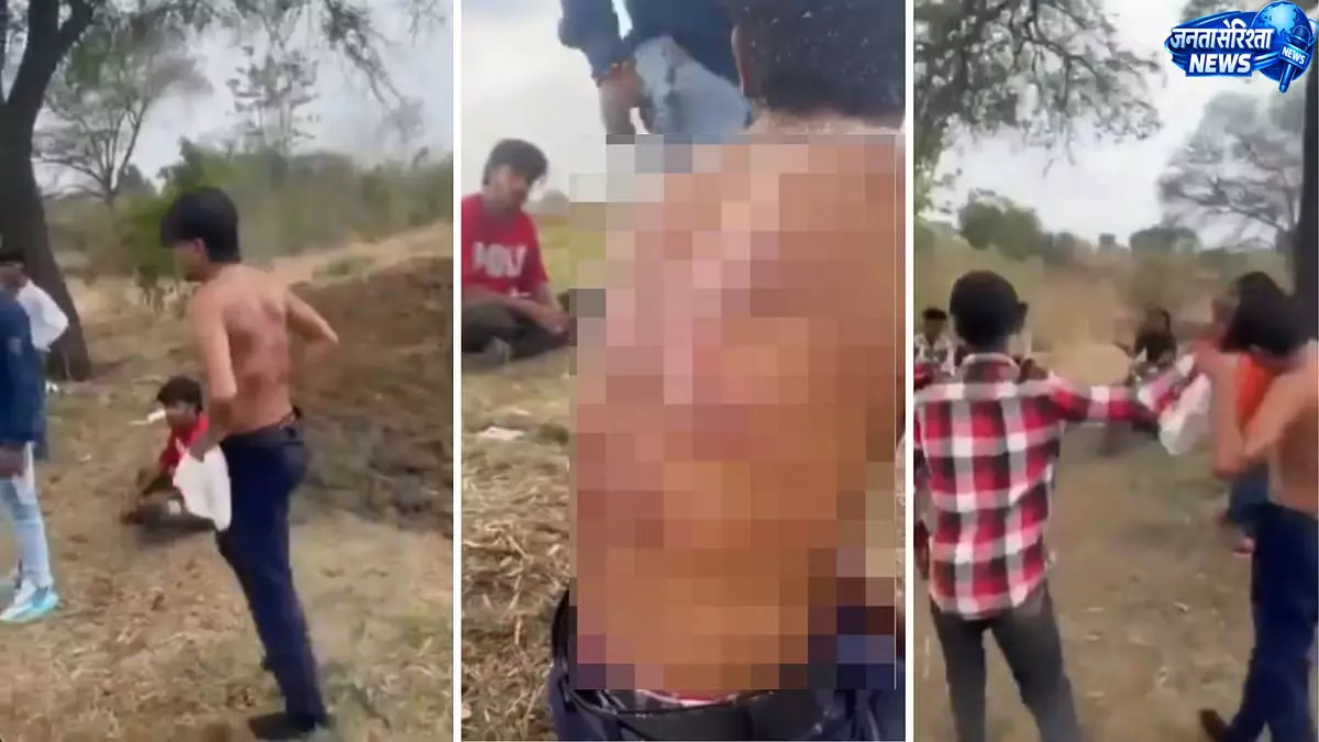 युवक से मारपीट का वीडियो वायरल, तीन आरोपी गिरफ्तार
