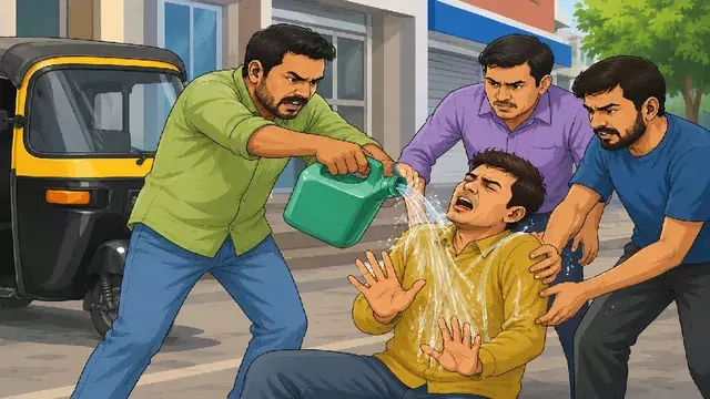 ऑटो चालक को जिंदा जलाने का आरोप, रिम्स में गंभीर हालत में भर्ती ऑटो चालक को जिंदा जलाने का आरोप, रिम्स में गंभीर हालत में भर्ती