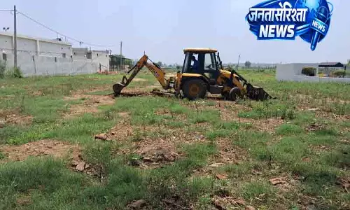 अनाधिकृत कॉलोनी में चलाया गया तोड़फोड़ अभियान Yamunanagar अनाधिकृत कॉलोनी में चलाया गया तोड़फोड़ अभियान Yamunanagar