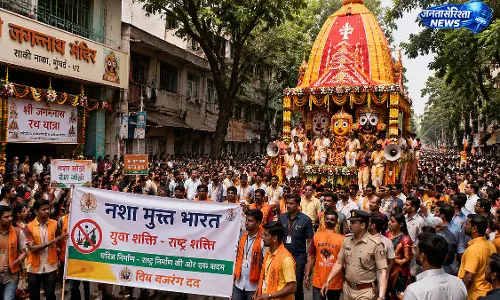 साकी नाका के श्री जगन्नाथ मंदिर में भव्य रथ यात्रा, 40 हजार श्रद्धालुओं ने लिया हिस्सा साकी नाका के श्री जगन्नाथ मंदिर में भव्य रथ यात्रा, 40 हजार श्रद्धालुओं ने लिया हिस्सा