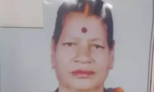 लापता महिला का अर्धनग्न शव मिला लापता महिला का अर्धनग्न शव मिला