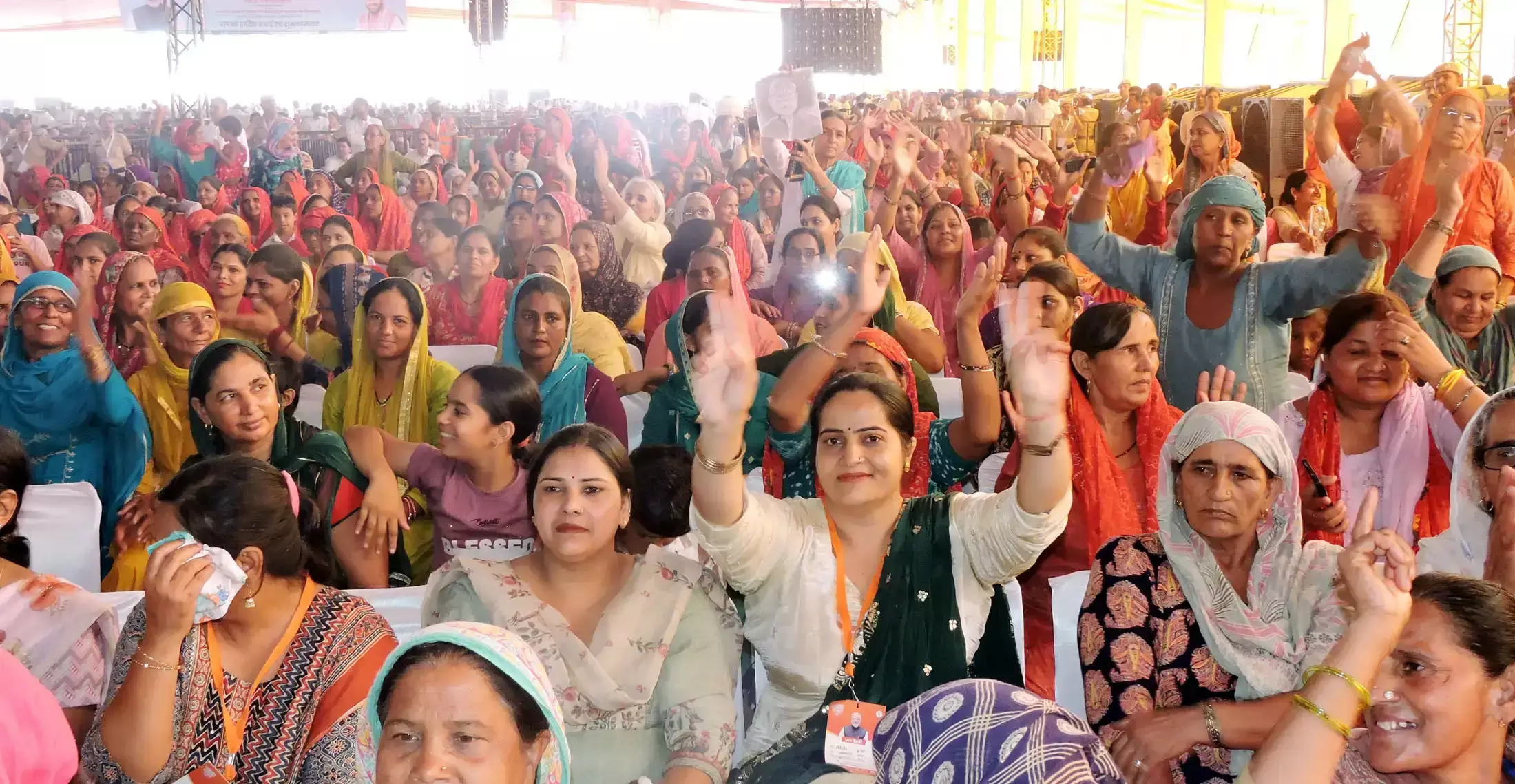 Jind: हरियाणवी बोली में पीएम मोदी का संबोधन, जींदवासियों ने किया जोरदार स्वागत