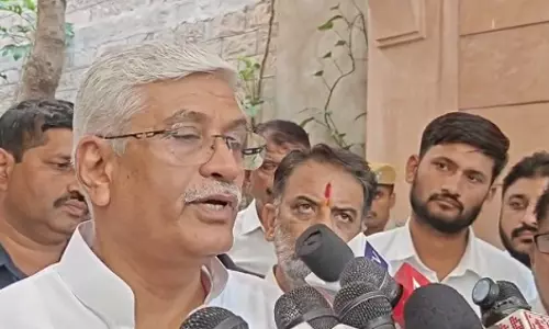 Jodhpur: परिसीमन और महिला आरक्षण पर विपक्ष की राजनीति बेनकाब : शेखावत Jodhpur: परिसीमन और महिला आरक्षण पर विपक्ष की राजनीति बेनकाब : शेखावत