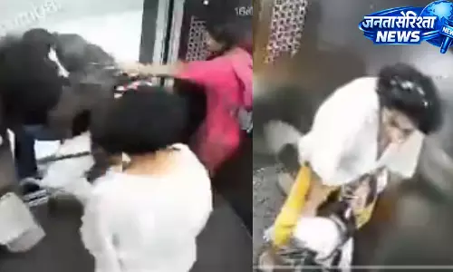 मलाड लिफ्ट हादसा: पालतू कुत्ते ने तीन लड़कियों पर किया हमला, CCTV वायरल