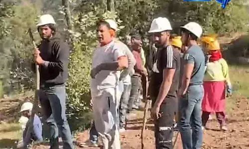 भोजनगर भूमि विवाद में किसान सभा ने ग्रामीणों का समर्थन किया भोजनगर भूमि विवाद में किसान सभा ने ग्रामीणों का समर्थन किया