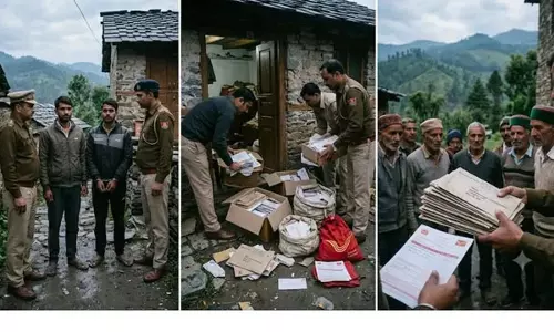 Himachal : डाक सेवकों की लापरवाही उजागर, कमरे से मिले महीनों पुराने रजिस्टर्ड पत्र और दस्तावेज Himachal : डाक सेवकों की लापरवाही उजागर, कमरे से मिले महीनों पुराने रजिस्टर्ड पत्र और दस्तावेज