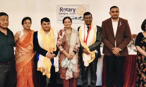 गंगटोक साउथ रोटरी क्लब की नई टीम का गठन, सेवा और सामाजिक कार्यों पर रहेगा फोकस गंगटोक साउथ रोटरी क्लब की नई टीम का गठन, सेवा और सामाजिक कार्यों पर रहेगा फोकस