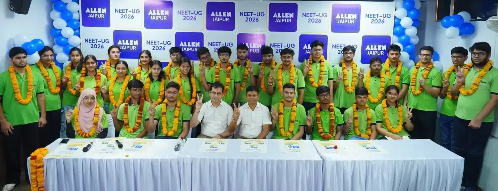 Jaipur: एलन जयपुर के विद्यार्थियों ने नीट यूजी 2026 में हासिल की बड़ी सफलता Jaipur: एलन जयपुर के विद्यार्थियों ने नीट यूजी 2026 में हासिल की बड़ी सफलता