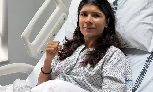 भारतीय बॉक्सर निखत ज़रीन की घुटने की सर्जरी सफल रही, उन्होंने ज़बरदस्त वापसी का संकल्प लिया भारतीय बॉक्सर निखत ज़रीन की घुटने की सर्जरी सफल रही, उन्होंने ज़बरदस्त वापसी का संकल्प लिया