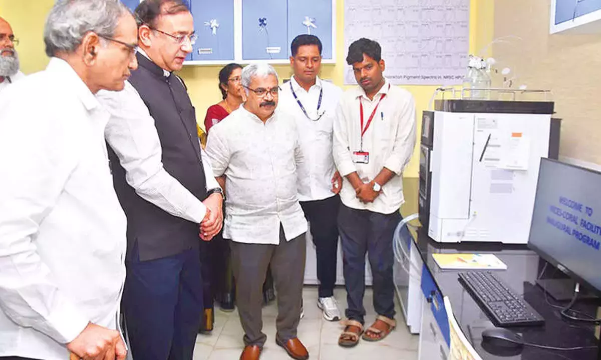 Andhra: CSBOB-AU में तटीय अवलोकन अनुसंधान प्रयोगशाला Andhra: CSBOB-AU में तटीय अवलोकन अनुसंधान प्रयोगशाला