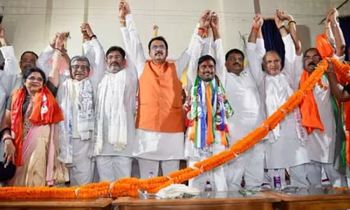 बांकीपुर उपचुनाव: एनडीए ने कार्यकर्ता सम्मेलन में दिखाई एकजुटता, जीत का किया दावा