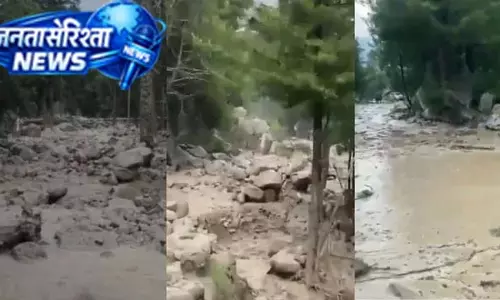 किन्नौर में फ्लैश फ्लड, सांगला-छितकुल मार्ग बंद किन्नौर में फ्लैश फ्लड, सांगला-छितकुल मार्ग बंद