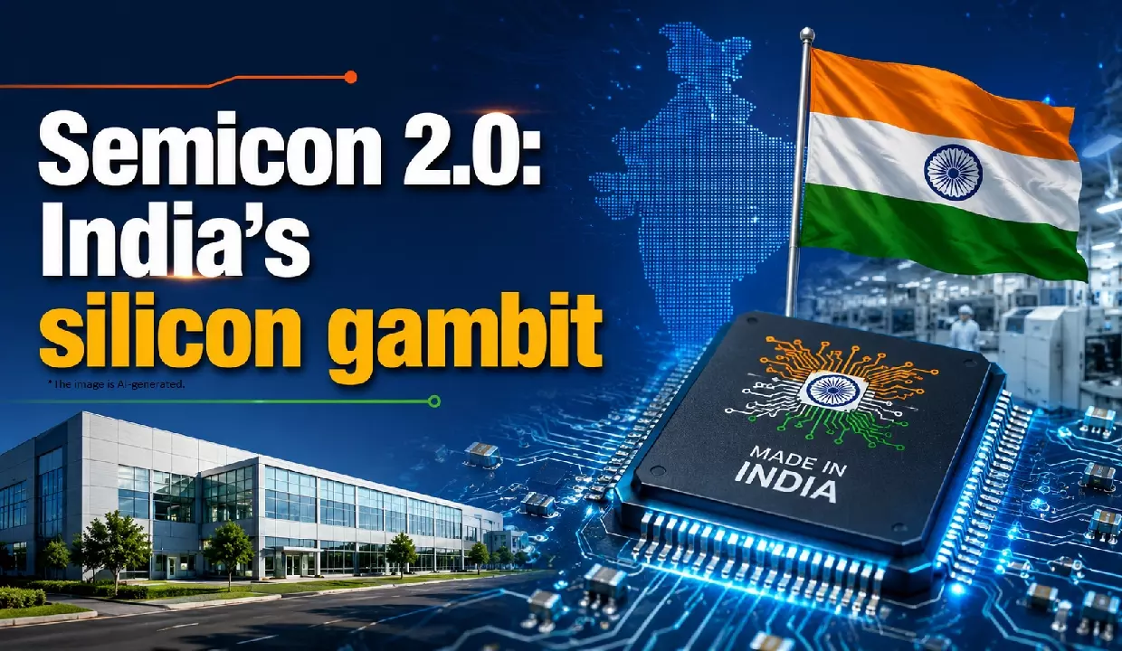 सेमीकॉन 2.0: भारत का सिलिकॉन जुआ सेमीकॉन 2.0: भारत का सिलिकॉन जुआ