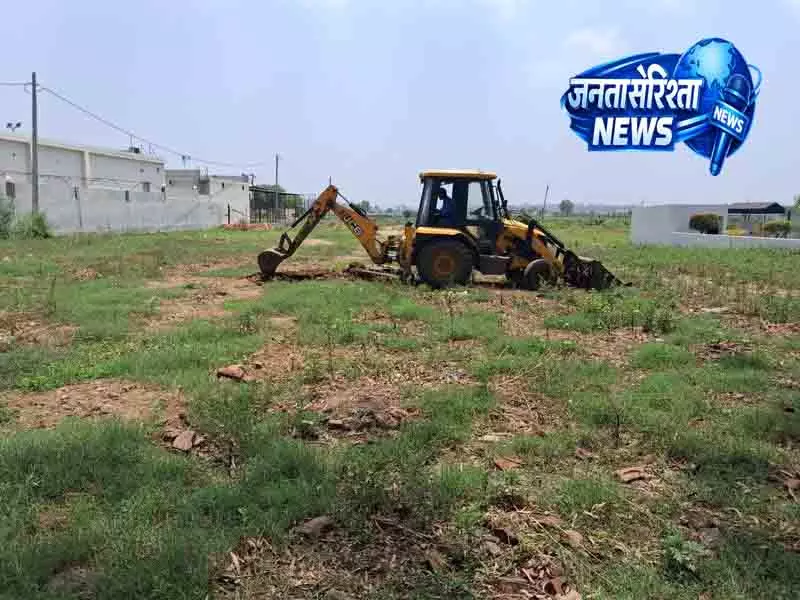 अनाधिकृत कॉलोनी में चलाया गया तोड़फोड़ अभियान Yamunanagar अनाधिकृत कॉलोनी में चलाया गया तोड़फोड़ अभियान Yamunanagar