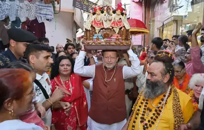 Sonipat: जगन्नाथ रथयात्रा भारतीय संस्कृति की अमूल्य धरोहर : डॉ. अरविंद शर्मा Sonipat: जगन्नाथ रथयात्रा भारतीय संस्कृति की अमूल्य धरोहर : डॉ. अरविंद शर्मा