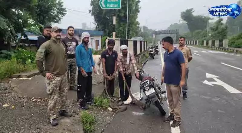 पांवटा साहिब में 4 मॉनिटर छिपकलियों के साथ 3 गिरफ्तार पांवटा साहिब में 4 मॉनिटर छिपकलियों के साथ 3 गिरफ्तार