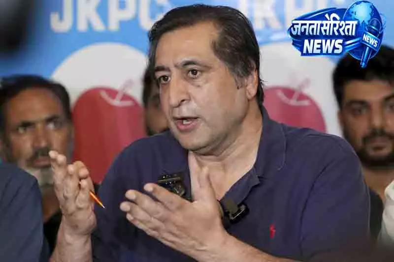 Srinagar सज्जाद लोन ने NC के विरोध पर उठाए सवाल Srinagar सज्जाद लोन ने NC के विरोध पर उठाए सवाल