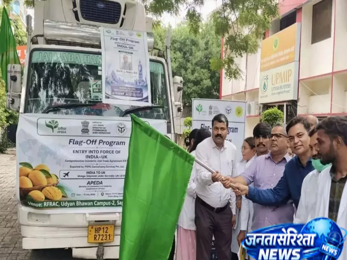 UP, के बागबानों के लिए बड़ी सौगात, आम्रपाली आम का हुआ अंतरराष्ट्रीय निर्यात UP, के बागबानों के लिए बड़ी सौगात, आम्रपाली आम का हुआ अंतरराष्ट्रीय निर्यात