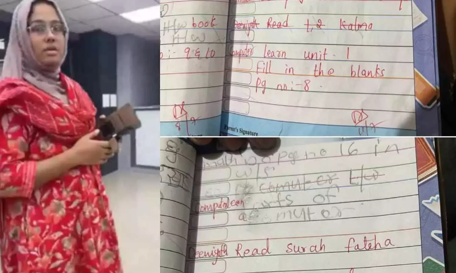 सैदाबाद स्कूल विवाद: ‘कलमा’ होमवर्क के आरोप में टीचर के खिलाफ FIR सैदाबाद स्कूल विवाद: ‘कलमा’ होमवर्क के आरोप में टीचर के खिलाफ FIR